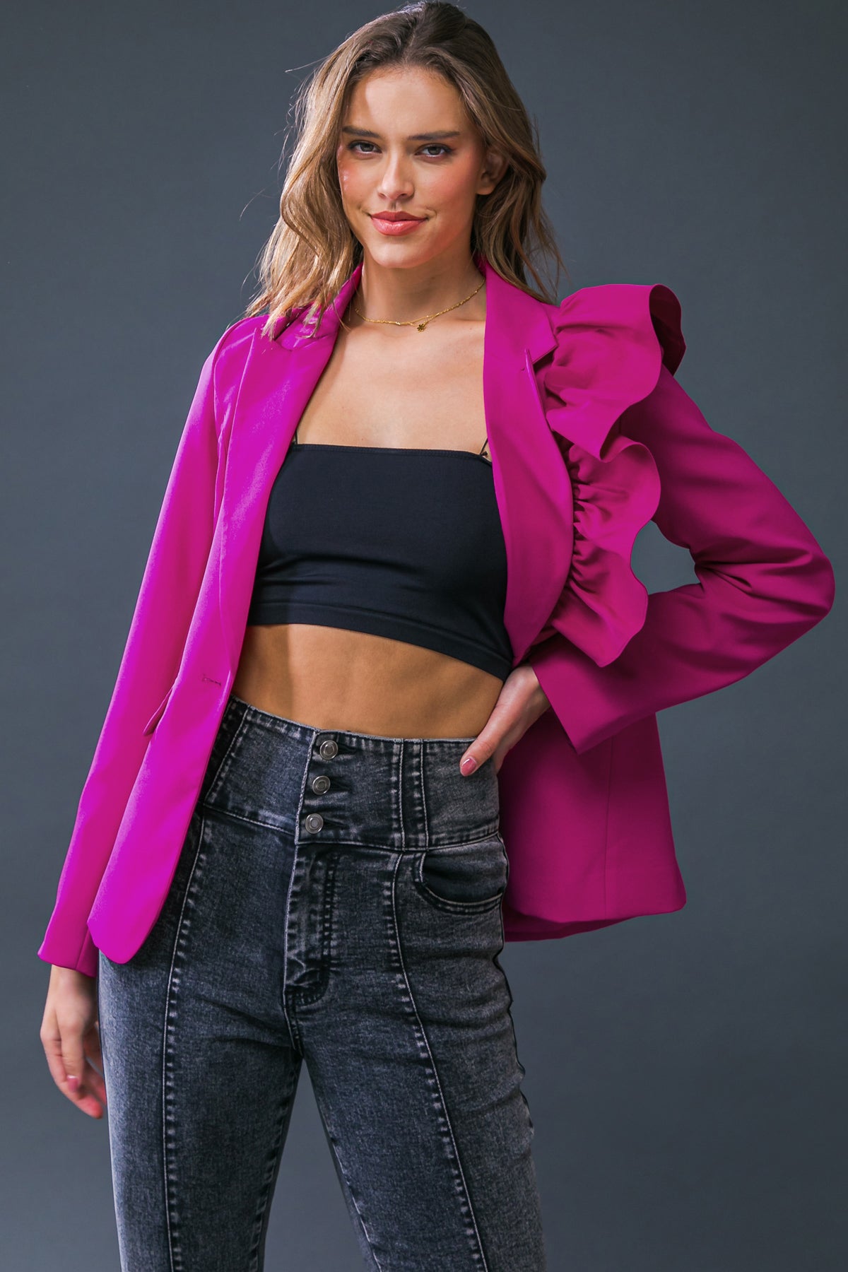 DRAMATIC DREAMS WOVEN JACKET Flying Tomato